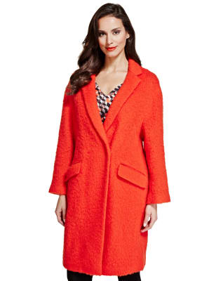 Flame Speziale Wool Rich Cocoon Coat