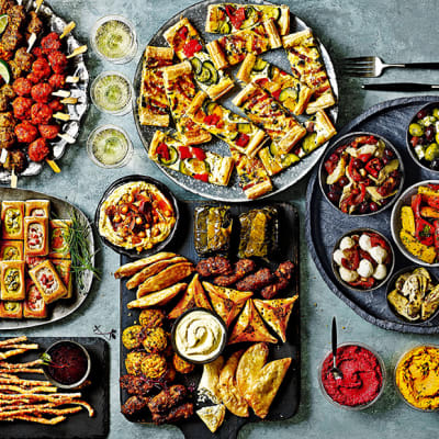 order m&s party food