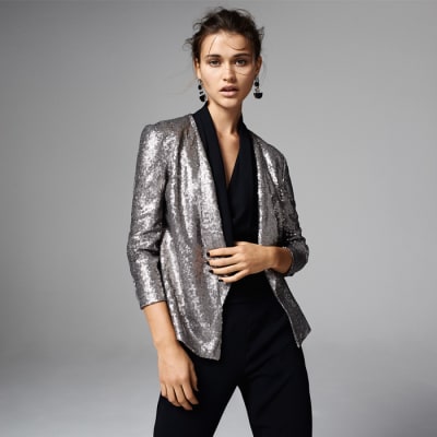 sequin jackets for evening wear