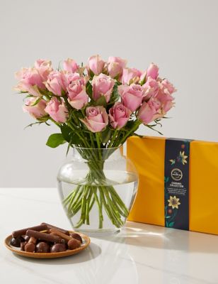 M&S Blush Rose Abundance with Caramel Collection