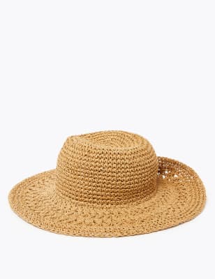 m&s fedora hat
