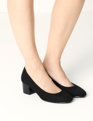 marks and spencer block heel