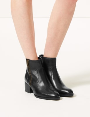 ladies ankle boots at m&s