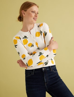 m&s yellow cardigan
