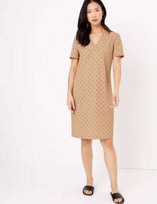 m&s linen dresses