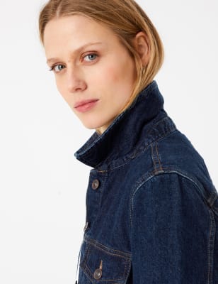 m&s girls denim jacket