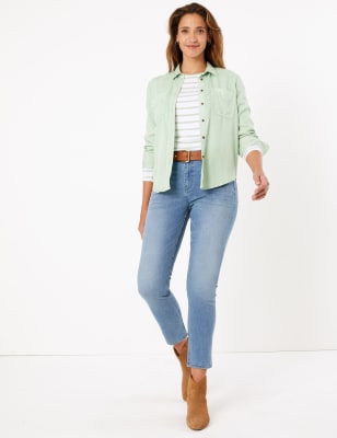 relaxed slim jeans marks and spencer