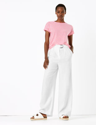 marks and spencer summer trousers