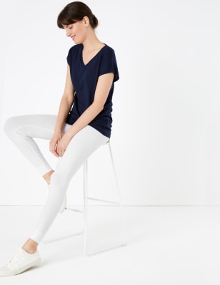 brown leggings m&s