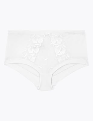 marks and spencer low rise shorts