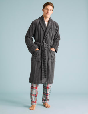 marks and spencer mens dressing gown sale