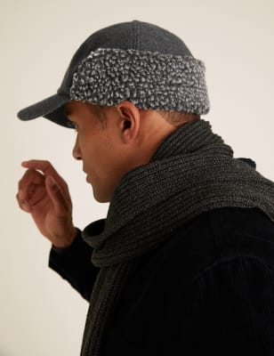 m&s mens trapper hat