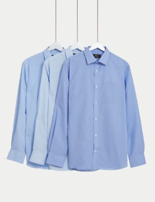 marks and spencer short sleeve formal shirts