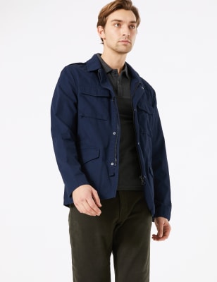 m&s mens denim jacket