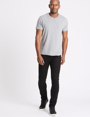 m&s tapered jeans