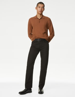 m&s tapered jeans