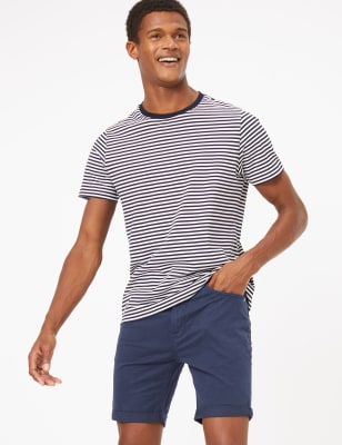 mens chino shorts m&s