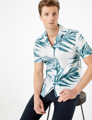 m&s summer shirts