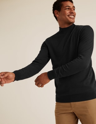 m&s mens cotton jumpers