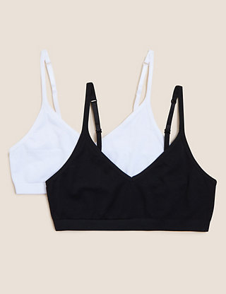 Padded First Sports Bra by M&S Angel 