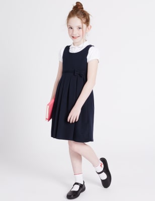 marks and spencer school pinafore