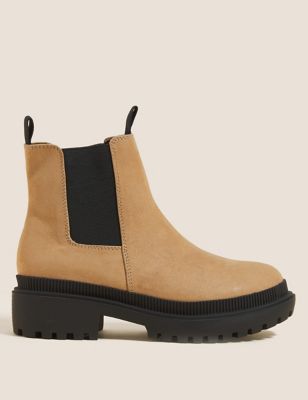 M&S Womens The Chunky Chelsea Boots