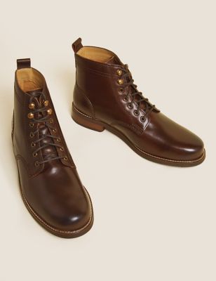 M&S Mens Leather Boots