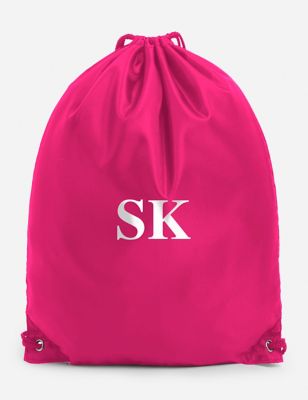 Dollymix Personalised Kids Sports Bag - Pink, Pink
