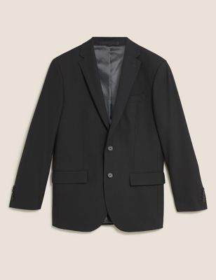 M&S Mens The Ultimate Regular Fit Blend Wool Jacket