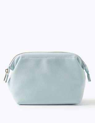 M&S Faux Leather Make-Up Bag