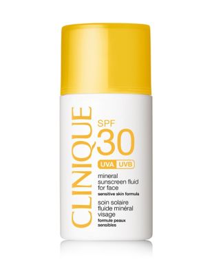 Clinique Womens SPF30 Mineral Sunscreen Fluid for Face 30ml