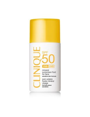 Clinique Womens SPF50 Mineral Sunscreen Fluid For Face 30ml