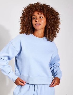 Lilybod Womens Becca Modal Rich Crew Neck Sweatshirt - XL - Khaki, Khaki