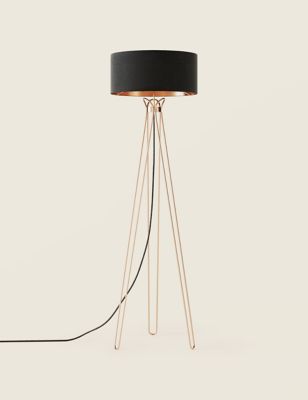 M&S Hairpin Tripod Floor Lamp