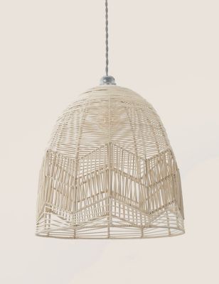 M&S Rattan Ceiling Lamp Shade