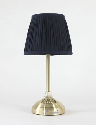 M&S Naomi Rechargable Table Lamp - Navy, Navy