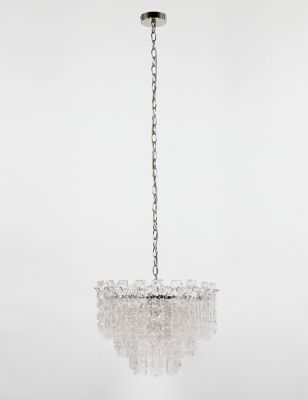 M&S Madelyn Glass Chandelier