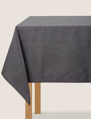 M&S Cotton with Linen Tablecloth