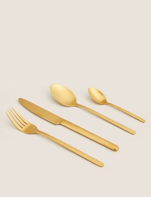 M&S 16 Piece Cutlery Set