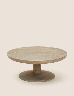 M&S Wooden Cake Stand - Natural, Natural