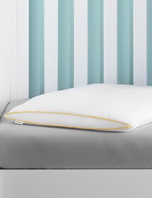 Silentnight Safe Nights Cot Bed Pillow - White, White