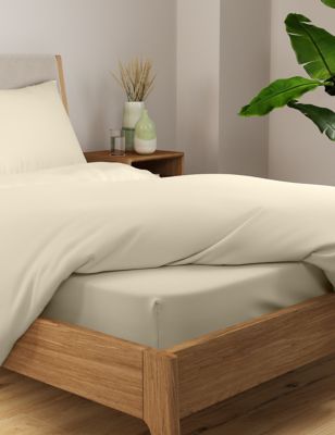 M&S Bamboo Blend Fitted Sheet