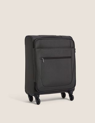 M&S Two Tone 4 Wheel Cabin Suitcase