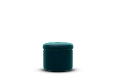 M&S Small Storage Stool - FTSL - Teal, Teal,Ochre
