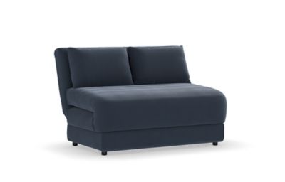 M&S Logan Storage Small Double Fold Out Sofa Bed - FBSB - Midnight Navy, Midnight Navy,Dark Teal,Gre
