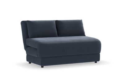 M&S Logan Storage Double Fold Out Sofa Bed - FBSB - Midnight Navy, Midnight Navy,Dark Teal,Grey,Natu