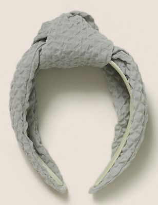 M&S Womens Quilted Knot Headband