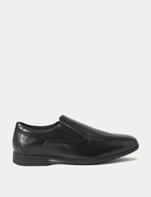 M&S Boys Kids' Leather Slip-on School Shoes (13 Small