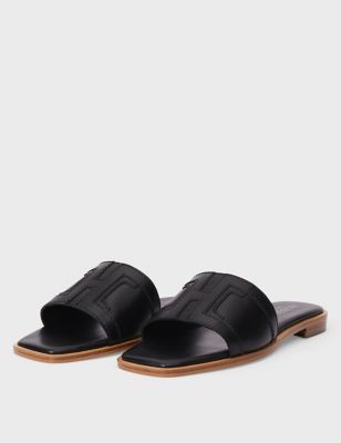 M&S Hobbs Womens Leather Flat Sandals