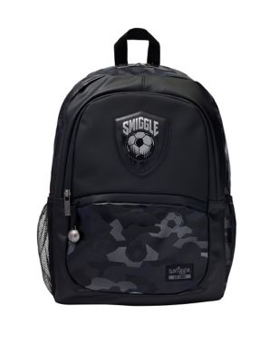 Smiggle Kids Football Backpack (3+ Yrs) - Black, Black
